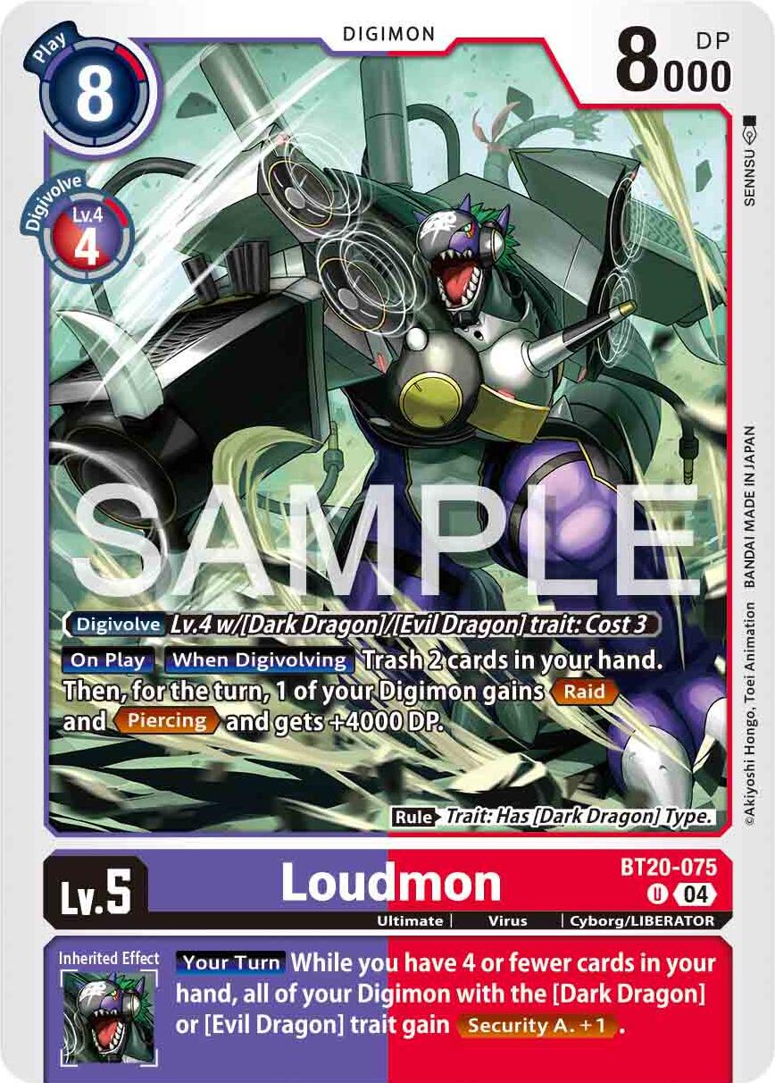 Loudmon [BT20-075] [Release Special Booster 2.0] | Total Play