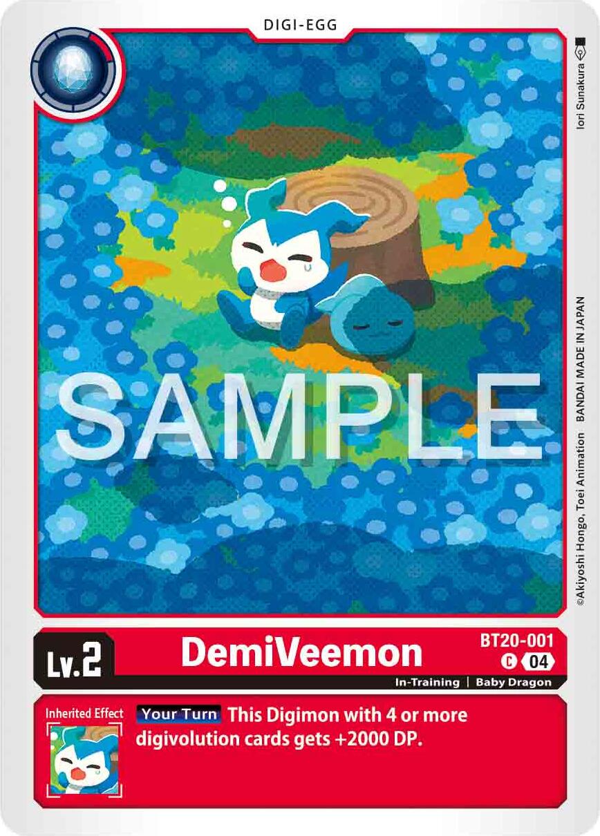 DemiVeemon [BT20-001] [Release Special Booster 2.0] | Total Play