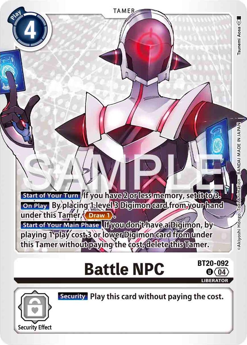 Battle NPC [BT20-092] [Release Special Booster 2.0] | Total Play