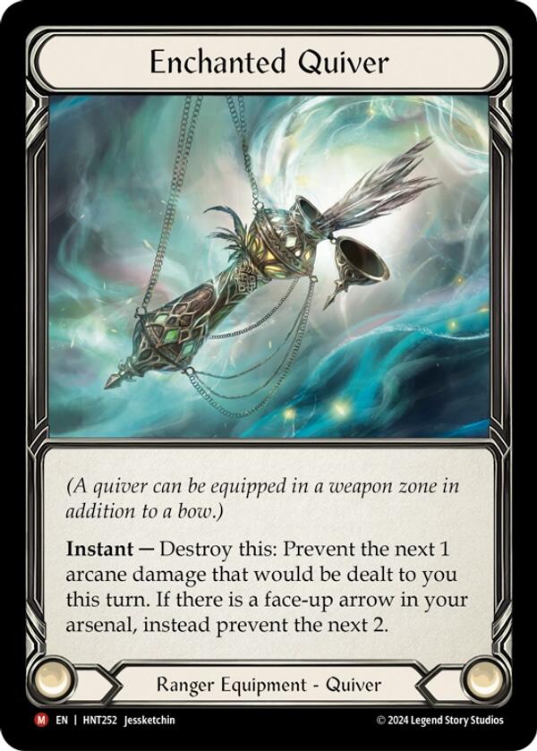 Enchanted Quiver [HNT252] (The Hunted)  Cold Foil | Total Play