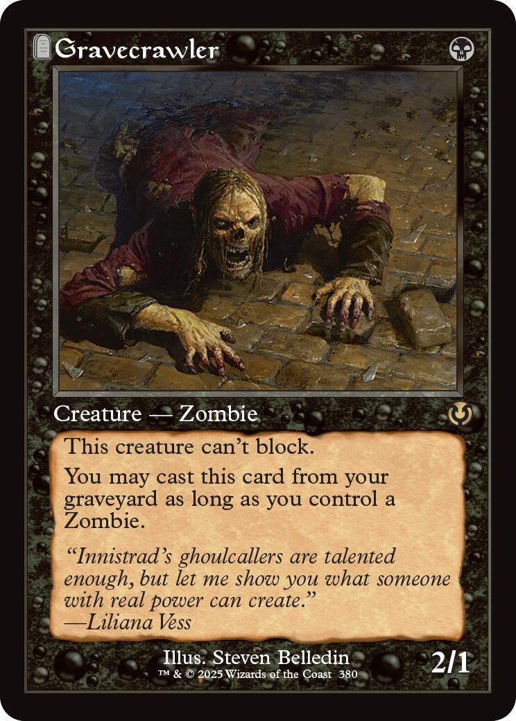 Gravecrawler (Retro Frame) [Innistrad Remastered] | Total Play