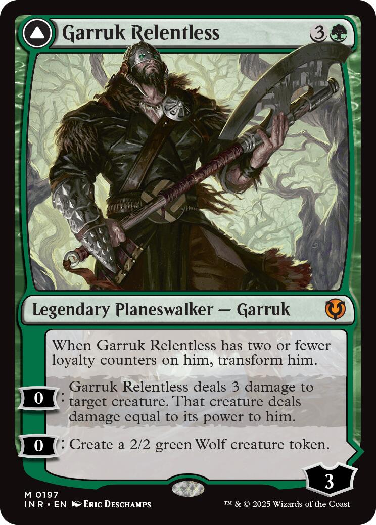 Garruk Relentless // Garruk, the Veil-Cursed [Innistrad Remastered] | Total Play