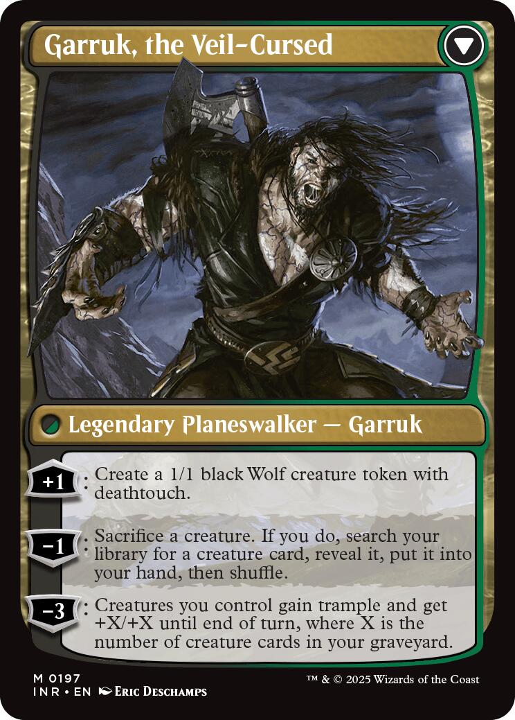 Garruk Relentless // Garruk, the Veil-Cursed [Innistrad Remastered] | Total Play