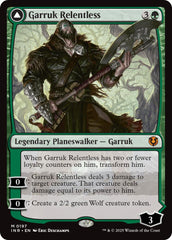 Garruk Relentless // Garruk, the Veil-Cursed [Innistrad Remastered] | Total Play
