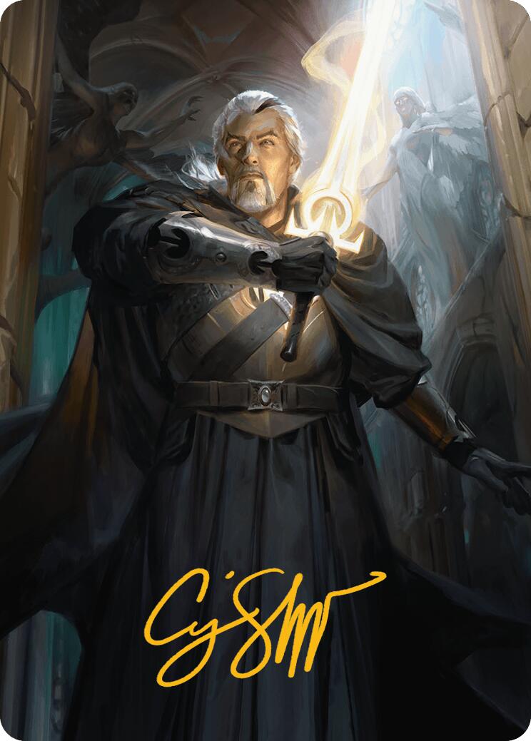 Odric, Lunarch Marshal Art Card (Gold-Stamped Signature) [Innistrad Remastered Art Series] | Total Play