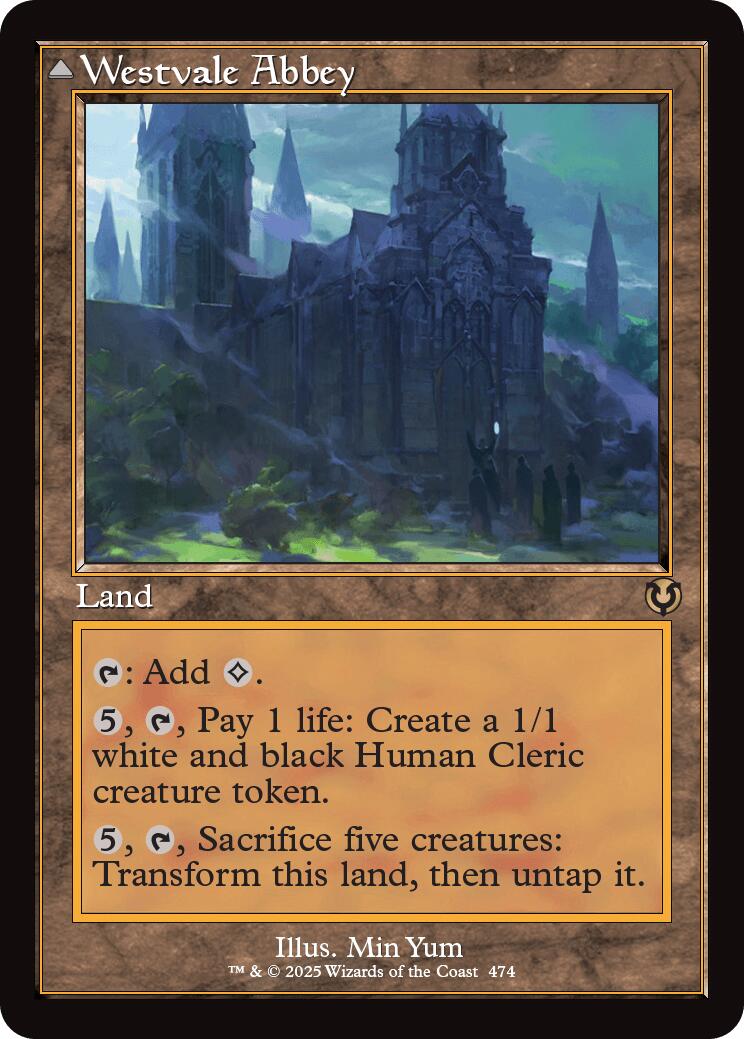 Westvale Abbey // Ormendahl, Profane Prince (Retro Frame) [Innistrad Remastered] | Total Play