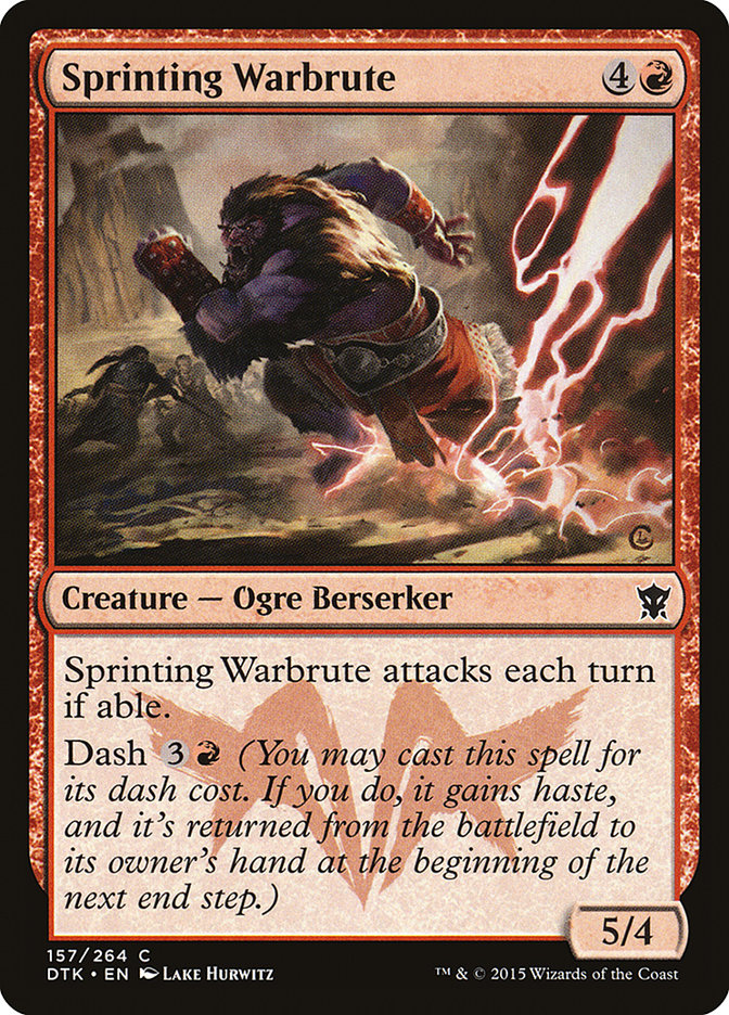 Sprinting Warbrute [Dragons of Tarkir] | Total Play