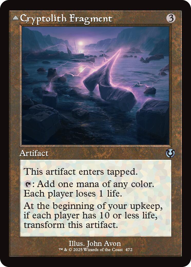 Cryptolith Fragment // Aurora of Emrakul (Retro Frame) [Innistrad Remastered] | Total Play