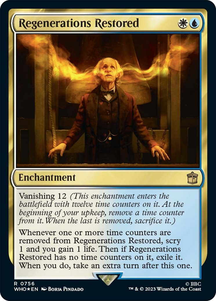 Regenerations Restored (Surge Foil) [Doctor Who] | Total Play