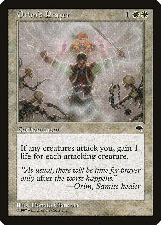 Orim's Prayer [Tempest] | Total Play