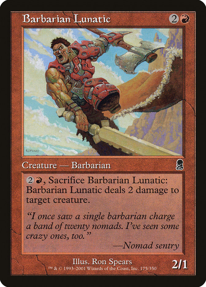 Barbarian Lunatic [Odyssey] | Total Play