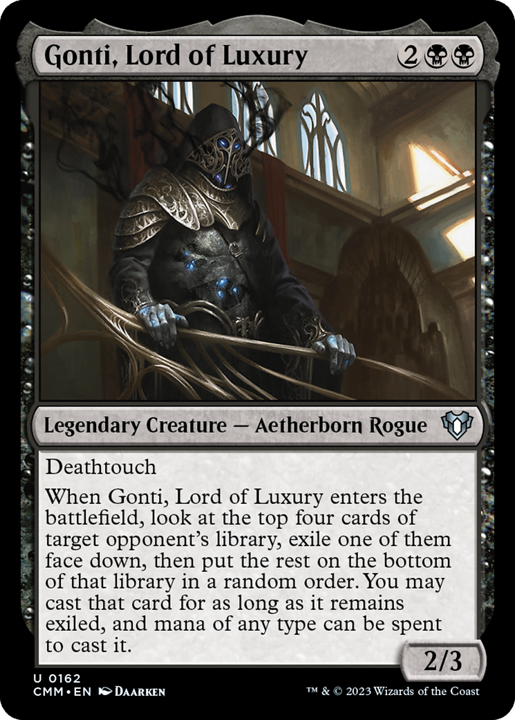 Gonti, Lord of Luxury [Commander Masters] | Total Play