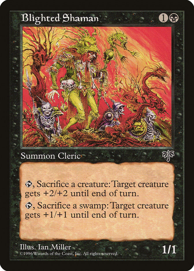 Blighted Shaman [Mirage] | Total Play
