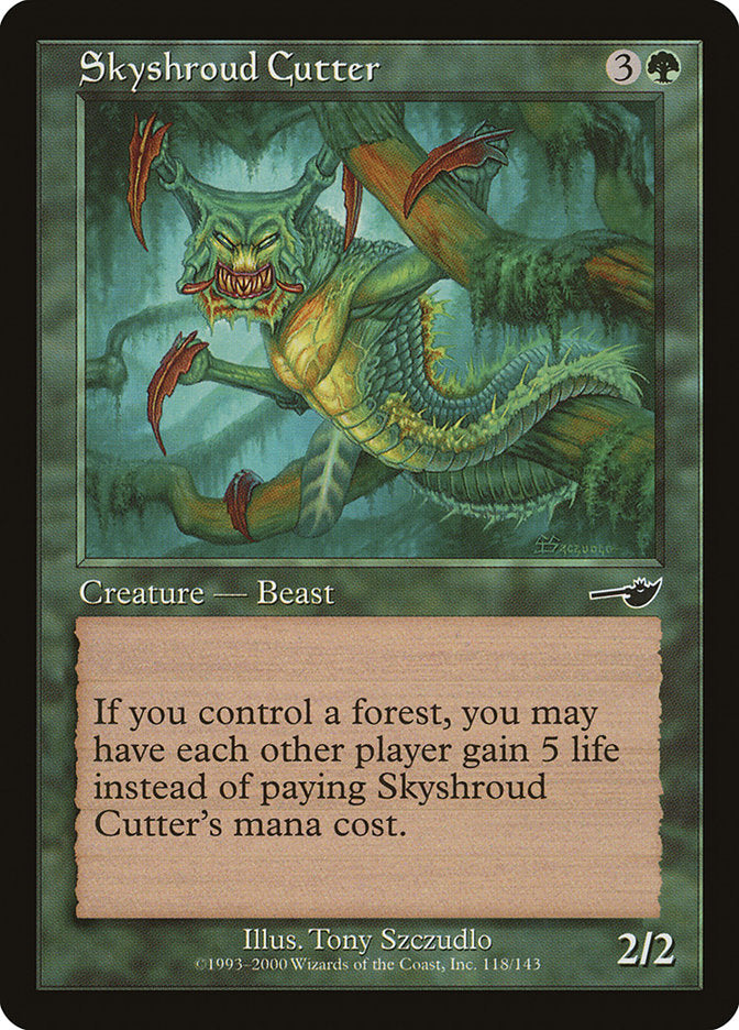 Skyshroud Cutter [Nemesis] | Total Play
