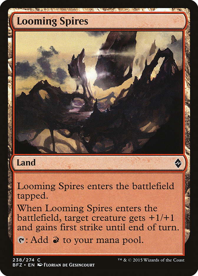 Looming Spires [Battle for Zendikar] | Total Play