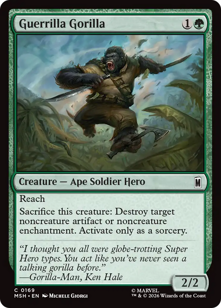 Guerrilla Gorilla [Marvel Super Heroes] | Total Play