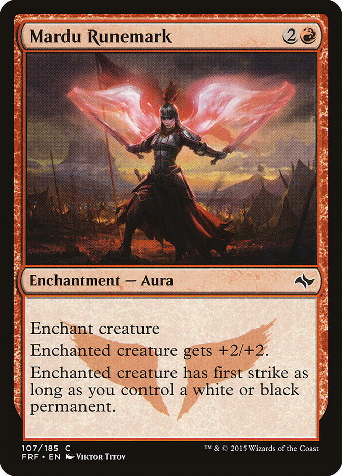 Mardu Runemark [Fate Reforged] | Total Play