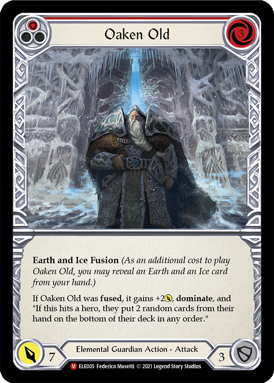 Oaken Old [ELE005] (Tales of Aria)  1st Edition Normal | Total Play