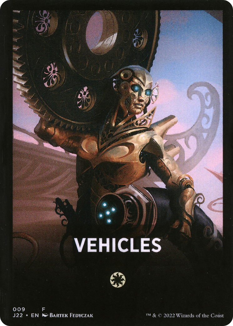 Vehicles Theme Card [Jumpstart 2022 Front Cards] | Total Play