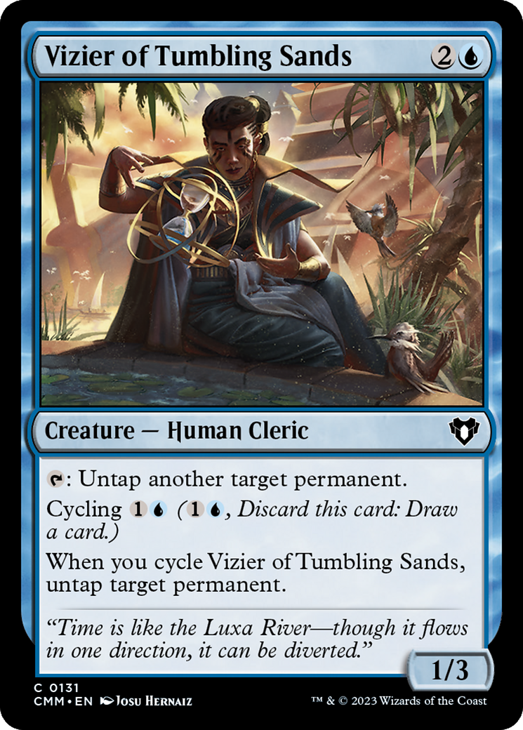 Vizier of Tumbling Sands [Commander Masters] | Total Play