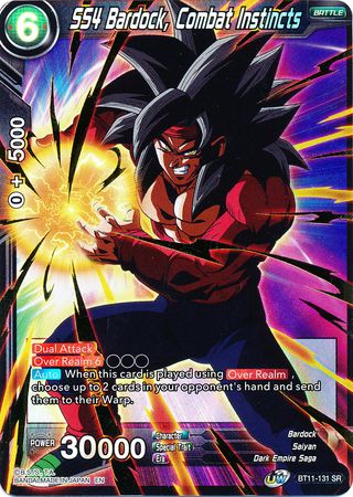 SS4 Bardock, Combat Instincts (BT11-131) [Vermilion Bloodline 2nd Edition] | Total Play