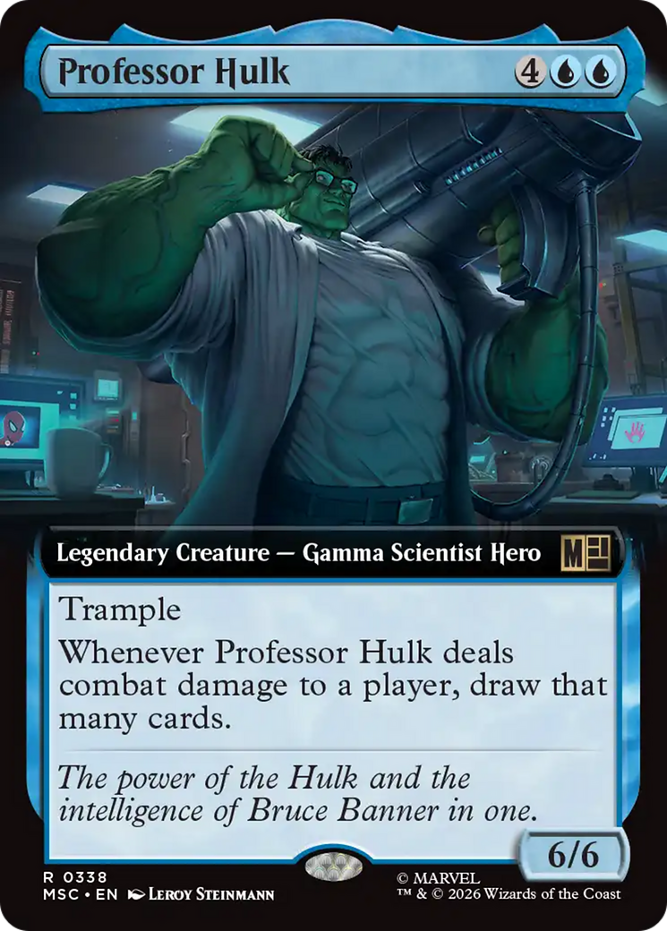 Professor Hulk (Extended Art) [Marvel Super Heroes Commander] | Total Play