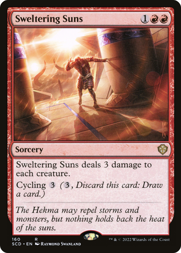 Sweltering Suns [Starter Commander Decks] | Total Play