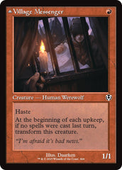 Village Messenger // Moonrise Intruder (Retro Frame) [Innistrad Remastered] | Total Play