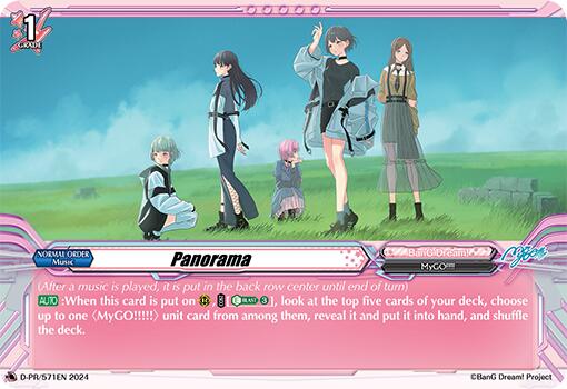 Panorama (D-PR/571EN) [D Promo Cards] | Total Play