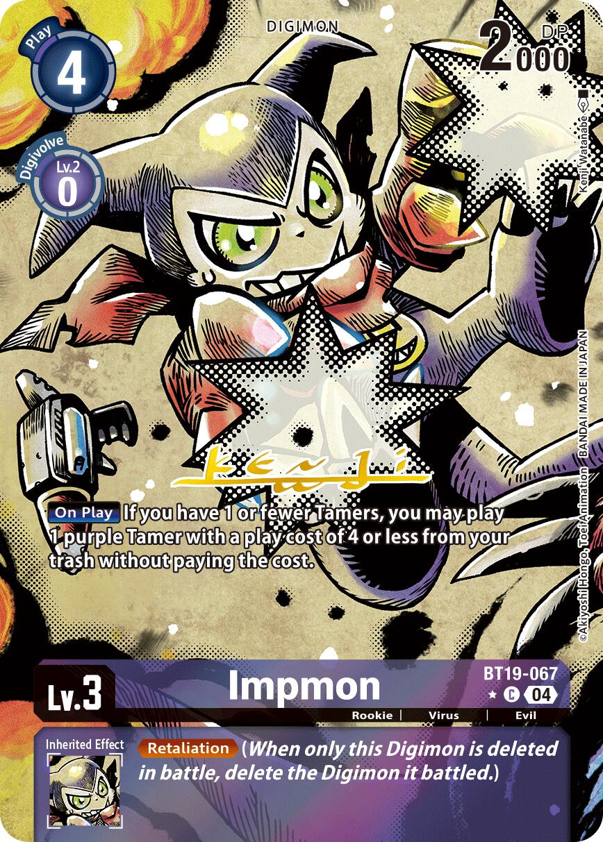 Impmon [BT19-067] (Alternate Art) [Release Special Booster Ver.2.5] | Total Play