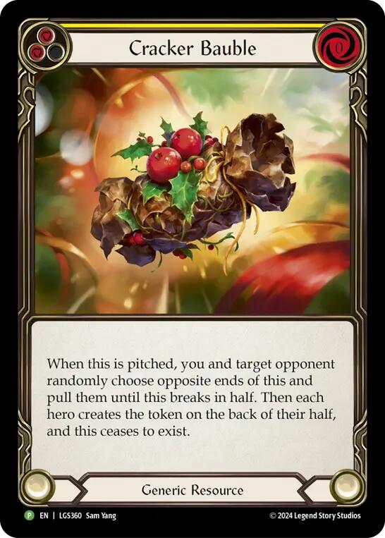 Cracker Bauble // Diamond and Copper [LGS360-FUN001] (Promo) | Total Play