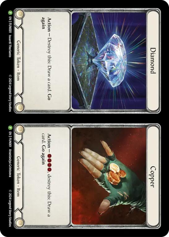 Cracker Bauble // Diamond and Copper [LGS360-FUN001] (Promo) | Total Play