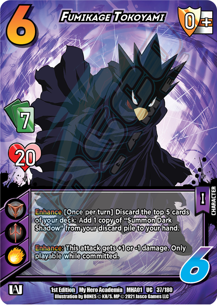 Fumikage Tokoyami [Series 1] | Total Play