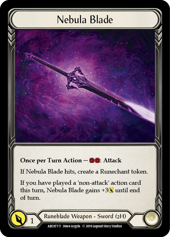 Azalea // Nebula Blade [ARC039-T // ARC077-T] (Arcane Rising)  1st Edition Normal | Total Play