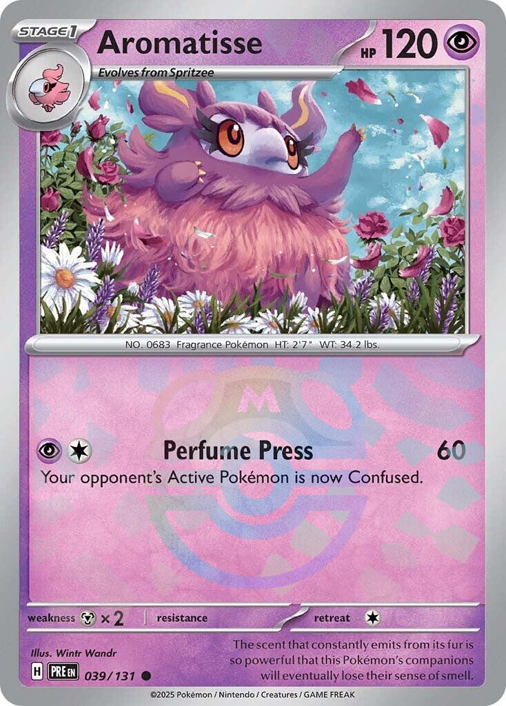 Aromatisse (039/131) (Master Ball Pattern) [Scarlet & Violet: Prismatic Evolutions] | Total Play