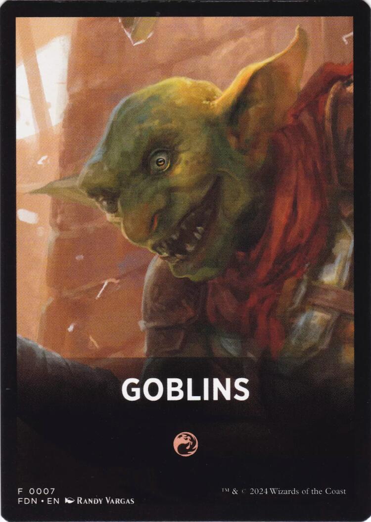 Goblins Theme Card [Foundations Tokens] | Total Play