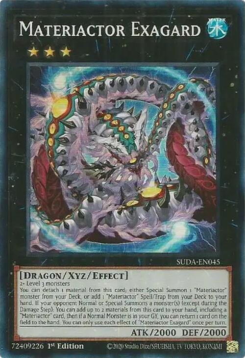 Materiactor Exagard [SUDA-EN045] Super Rare | Total Play