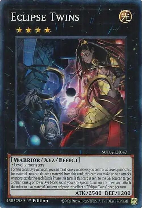 Eclipse Twins [SUDA-EN047] Super Rare | Total Play
