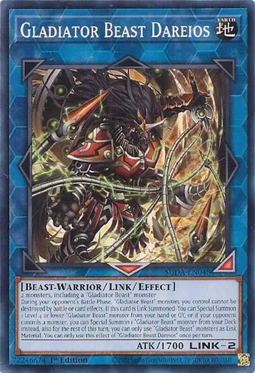 Gladiator Beast Dareios [SUDA-EN048] Common | Total Play