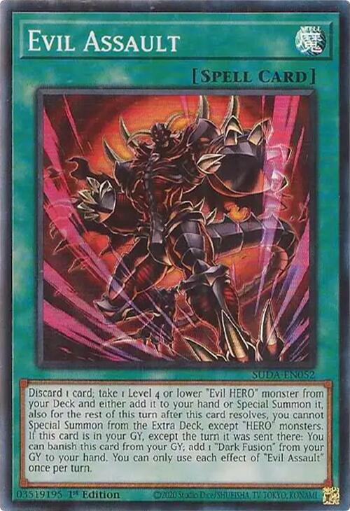 Evil Assault [SUDA-EN052] Super Rare | Total Play