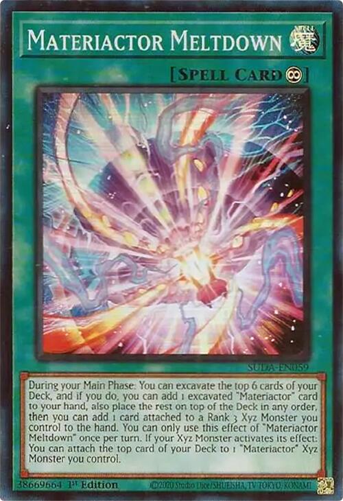 Materiactor Meltdown [SUDA-EN059] Super Rare | Total Play