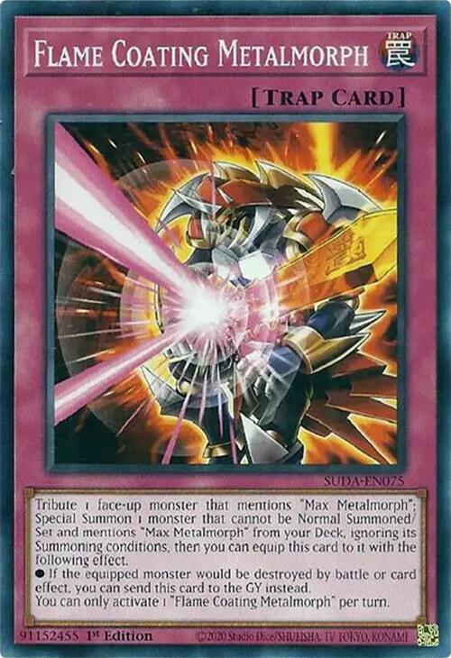 Flame Coating Metalmorph [SUDA-EN075] Common | Total Play