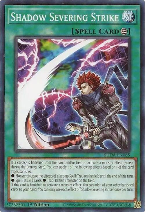Shadow Severing Strike [SUDA-EN085] Common | Total Play