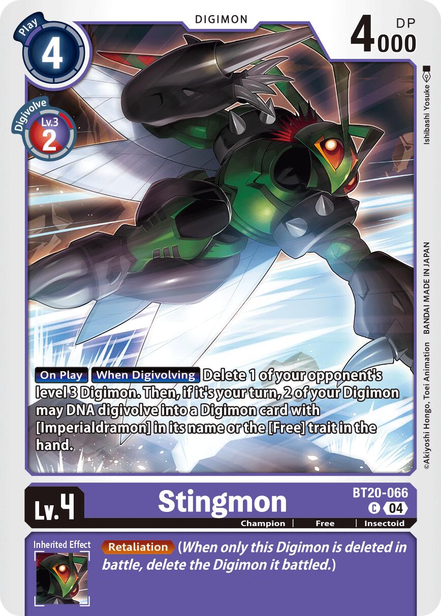 Stingmon [BT20-066] [Release Special Booster Ver.2.5] | Total Play