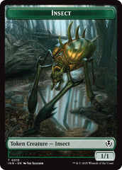 Insect // Spider Double-Sided Token [Innistrad Remastered Tokens] | Total Play