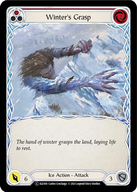 Winter's Grasp (Red) [U-ELE160] (Tales of Aria Unlimited)  Unlimited Normal | Total Play