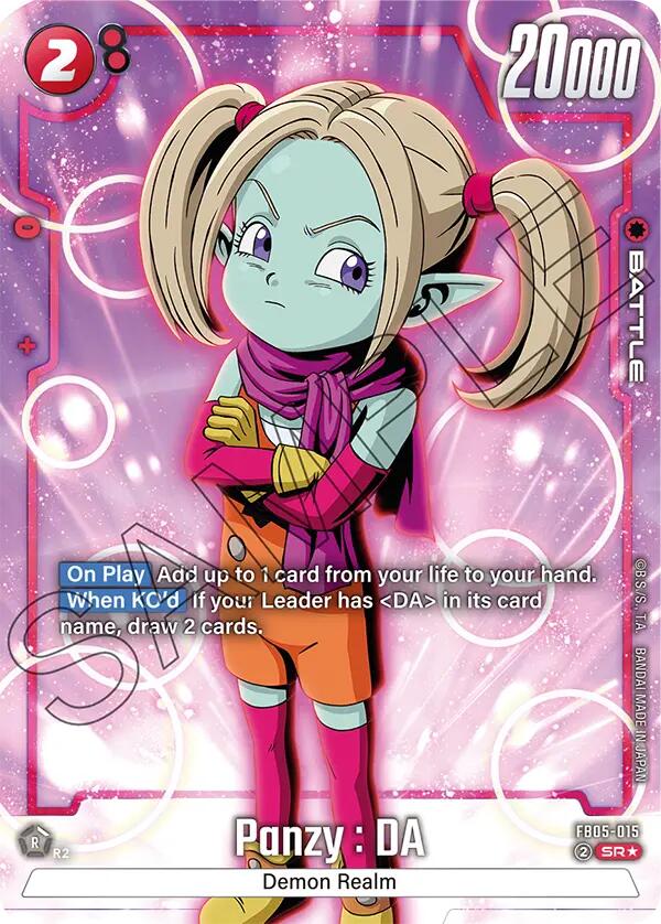 Panzy : DA (FB05-015) (Alternate Art) [New Adventure] | Total Play