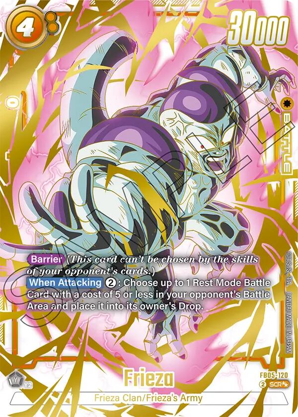 Frieza (FB05-120) (Super Alternate Art) [New Adventure] | Total Play