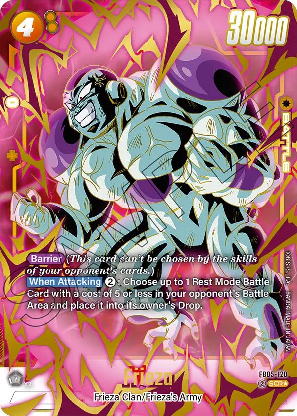 Frieza (FB05-120) (Alternate Art) [New Adventure] | Total Play