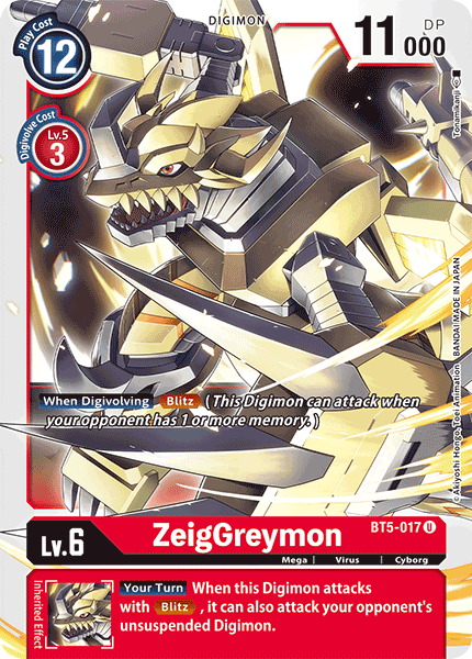 ZeigGreymon [BT5-017] [Battle of Omni] | Total Play